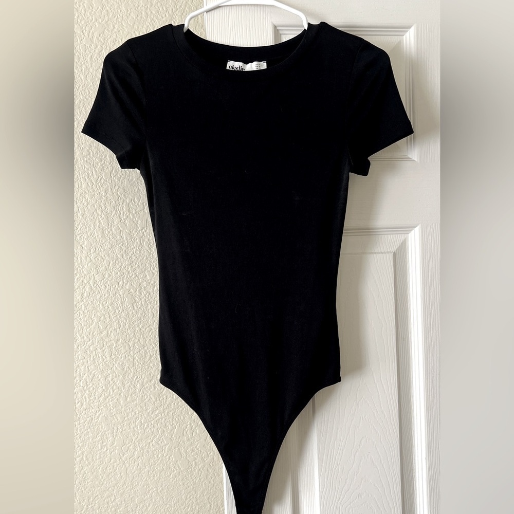 Elodie crew neck tee bodysuit